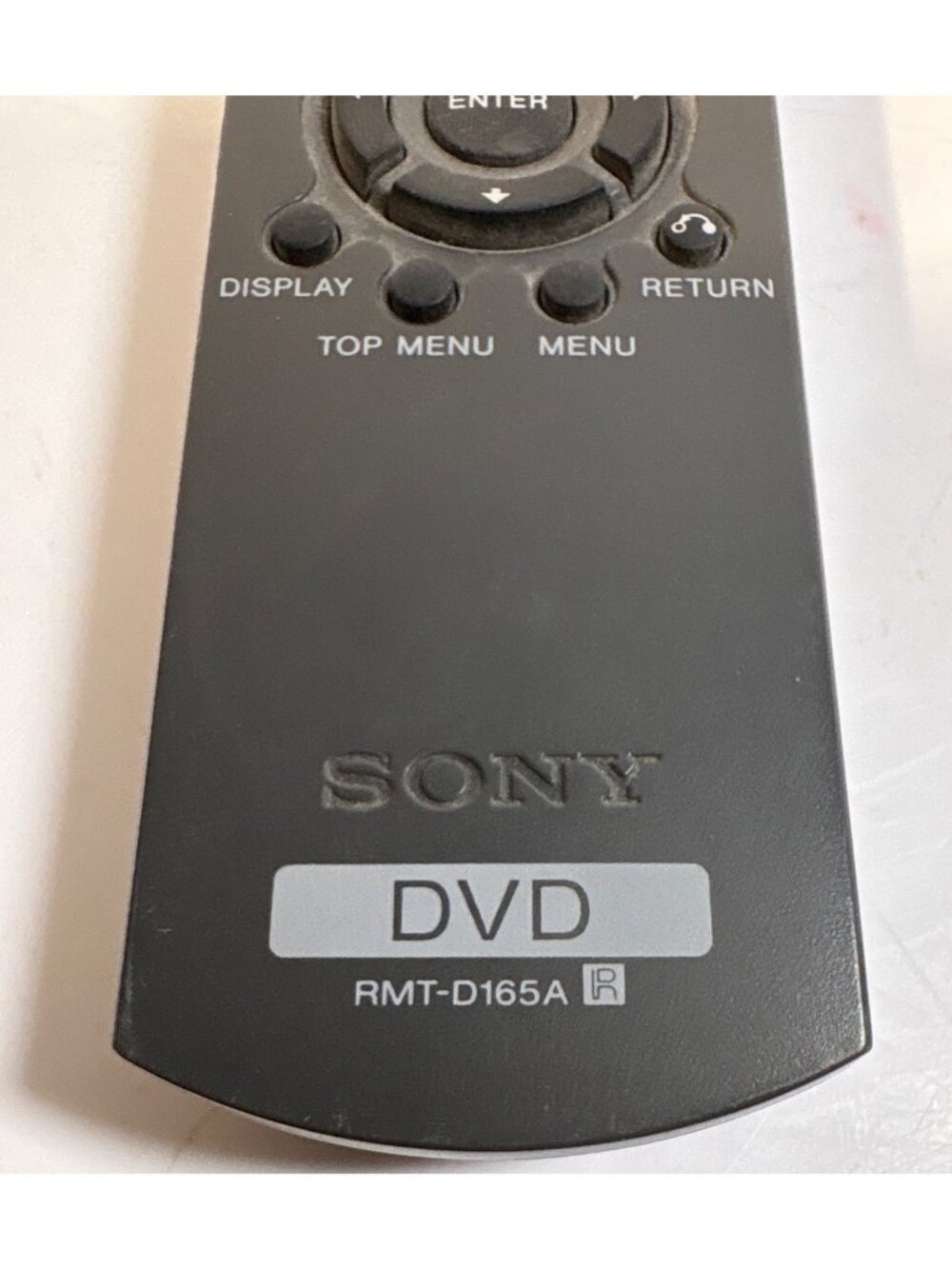 Sony RMT-D165A DVD Player Remote Control Replacement Black Tested OEM - Picture 2 of 7